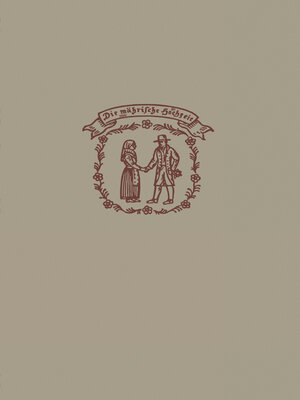 cover image of Die mährische Hochzeit